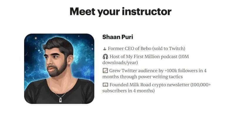 Shaan Puri – Become 2X Better At Writing In 8 Days – Power Writing